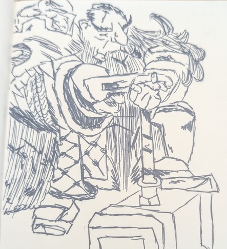 WOW Character Sketch