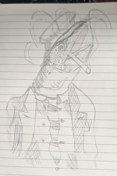 Fisherman Sketch