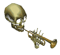 skellyboy playing trumpet